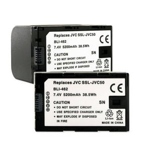 JVC SSL JVC50 Replacement Camera Battery - High Capacity & Long Lasting Power for JVC Camcorders - Perfect for Travel, Vlogging, and Professional Videography