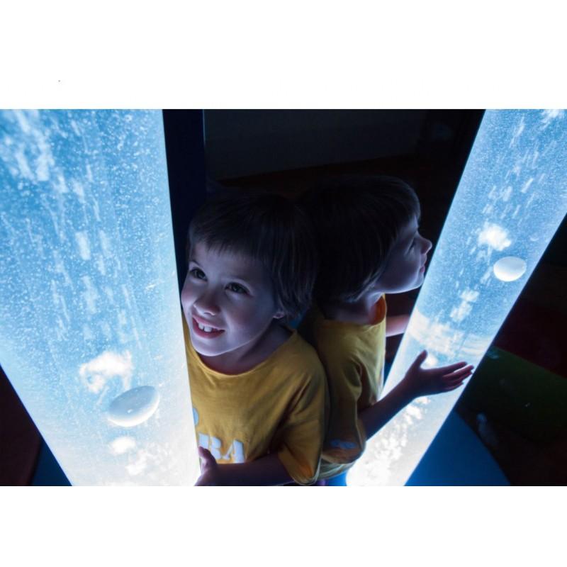 Luminea Bubble Tube - Soothing LED Water Lamp for Relaxation & Sensory Therapy - Perfect for Kids Rooms, Autism Therapy, and Spa Decor