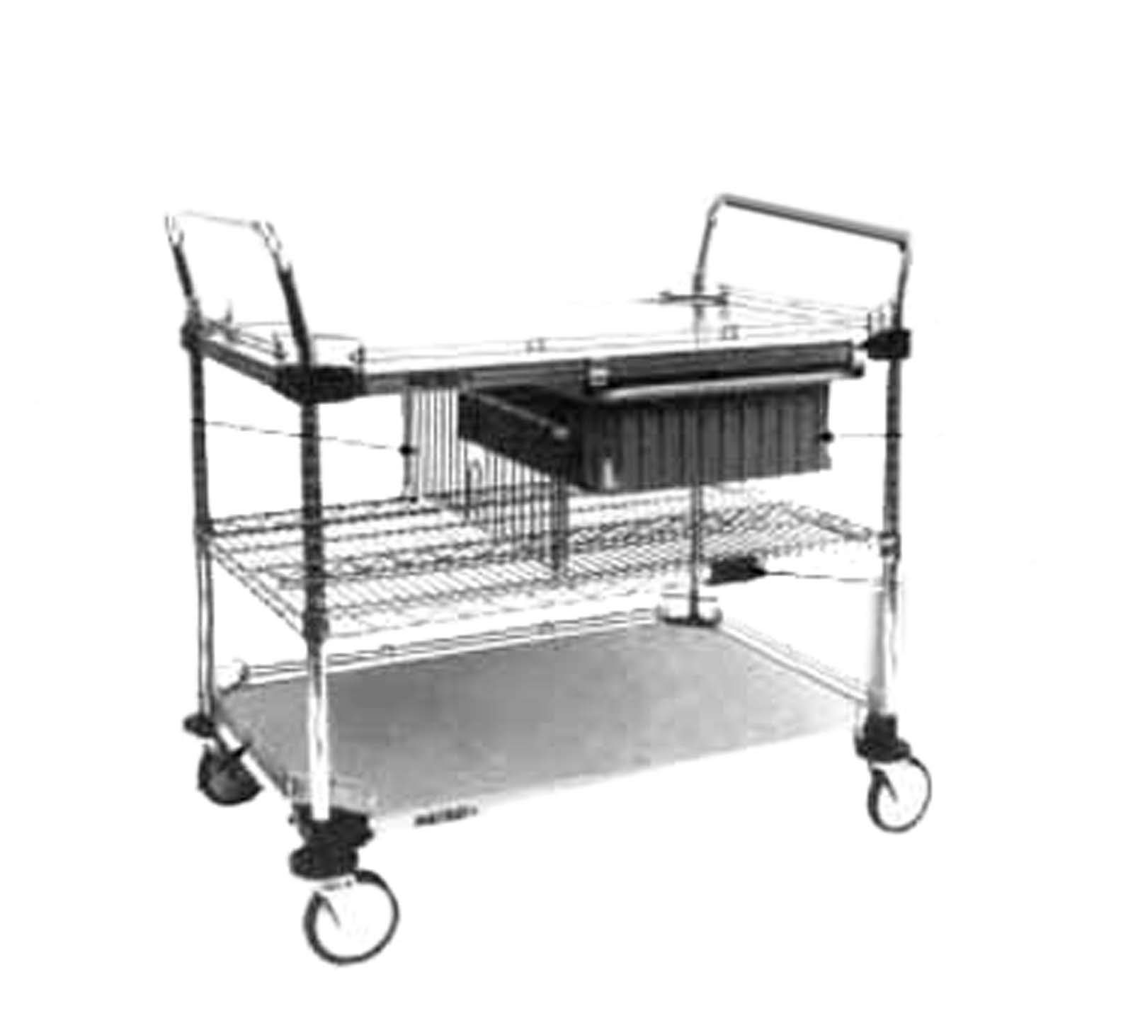Metro Chrome One-Piece Handle for Super Erecta Shelving - Durable Shelf Accessory for Kitchen, Garage & Commercial Storage Organization