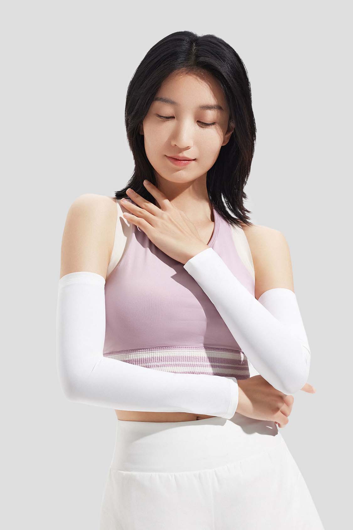 Aero Women's Cooling Sun Sleeves UPF 150+ UV Protection Arm Sleeves for Outdoor Activities, Running, Hiking & Driving