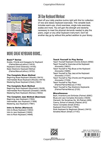 30-Day Keyboard Workout: Piano & Keyboard Exercise Plan for Musicians - Improve Skills for Performances, Practice & Music Lessons