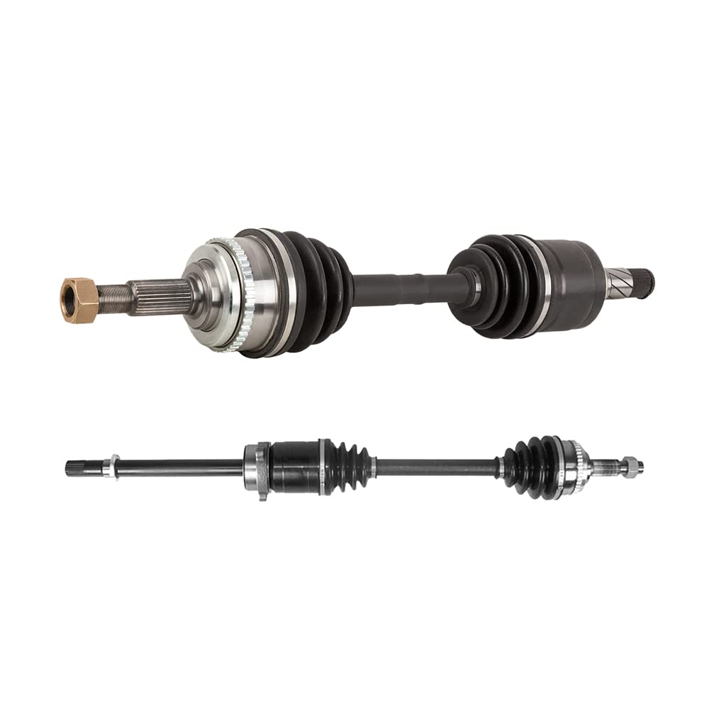 New Pair of Front Left & Right CV Axle Shafts for 1992-1994 Nissan Maxima SE with Automatic Transmission (Non-LSD) - Durable Replacement Parts for Smooth Ride & Performance - Perfect for Daily Commuting, Highway Driving & Off-Road Adventures