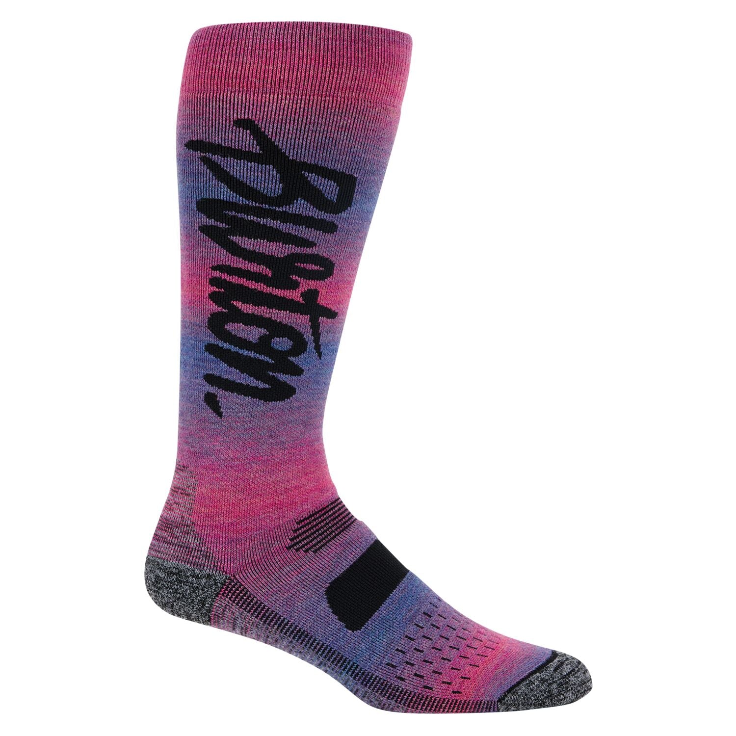 Burton Women's Performance Midweight Socks - Moisture-Wicking Hiking & Snowboarding Socks for All-Day Comfort