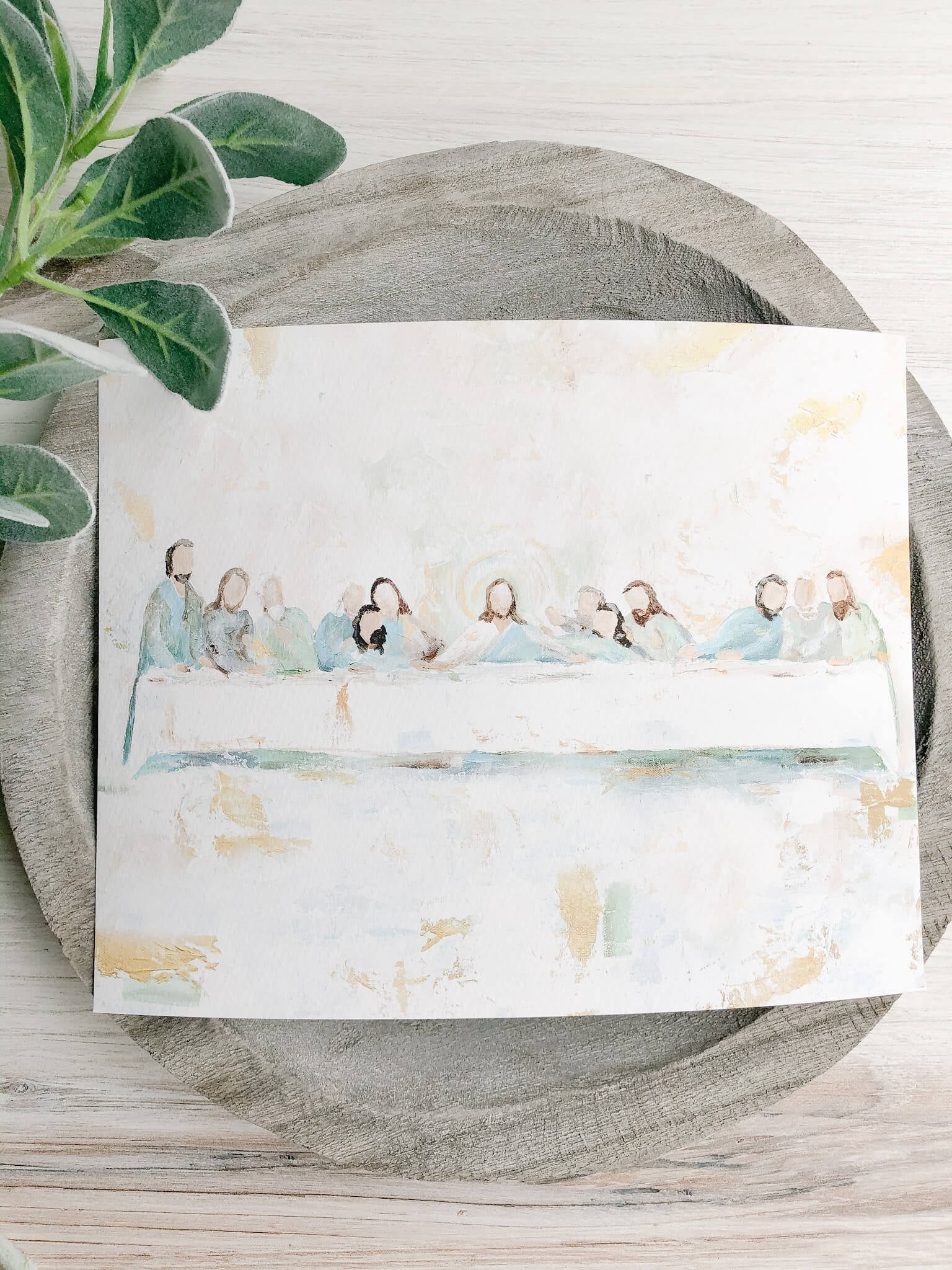 The Last Supper Wall Art Print - High Quality Jesus Christ Religious Painting for Home Decor, Church, and Office - Perfect for Living Room, Bedroom, and Gifts
