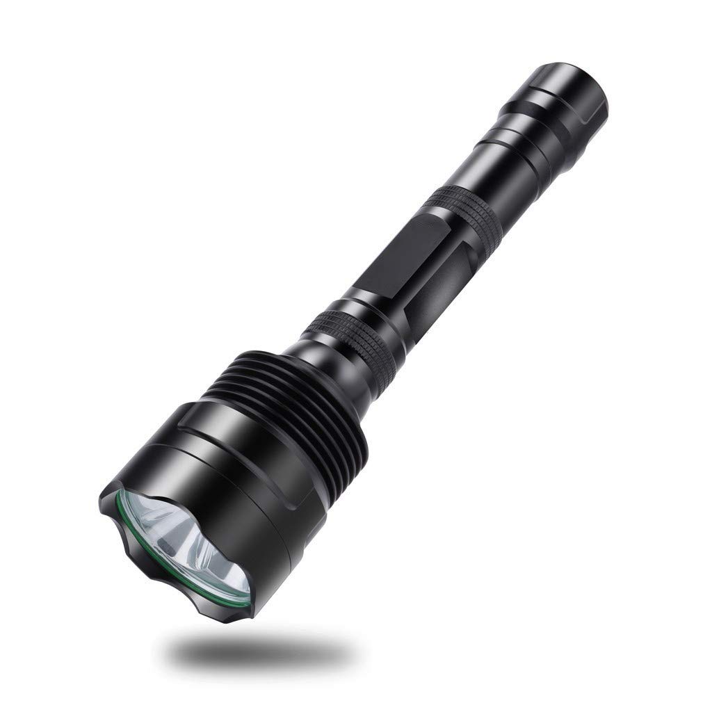 Selomore XHP90 Rechargeable LED Flashlight - 10000 Lumens Ultra Bright Waterproof Torch for Camping, Hiking, Emergency & Outdoor Activities