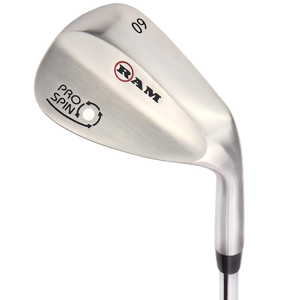 Ram Golf Pro Spin 3 Wedge Set - 52° Gap, 56° Sand, 60° Lob Wedges - Right Hand for Men - Perfect for Short Game Precision and Greenside Control