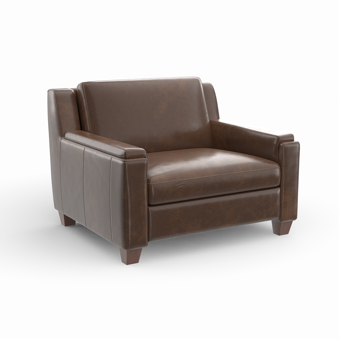 Malmo Armchair with Twin Sleeper - Convertible Sofa Bed for Small Spaces | Perfect for Guest Rooms, Apartments & Home Offices