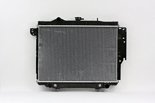 Go-Parts Replacement Radiator for 1994-1996 Dodge Dakota - Compatible with Part Numbers 52030113 & CH3010147 | Perfect for Engine Cooling System Repair & Maintenance