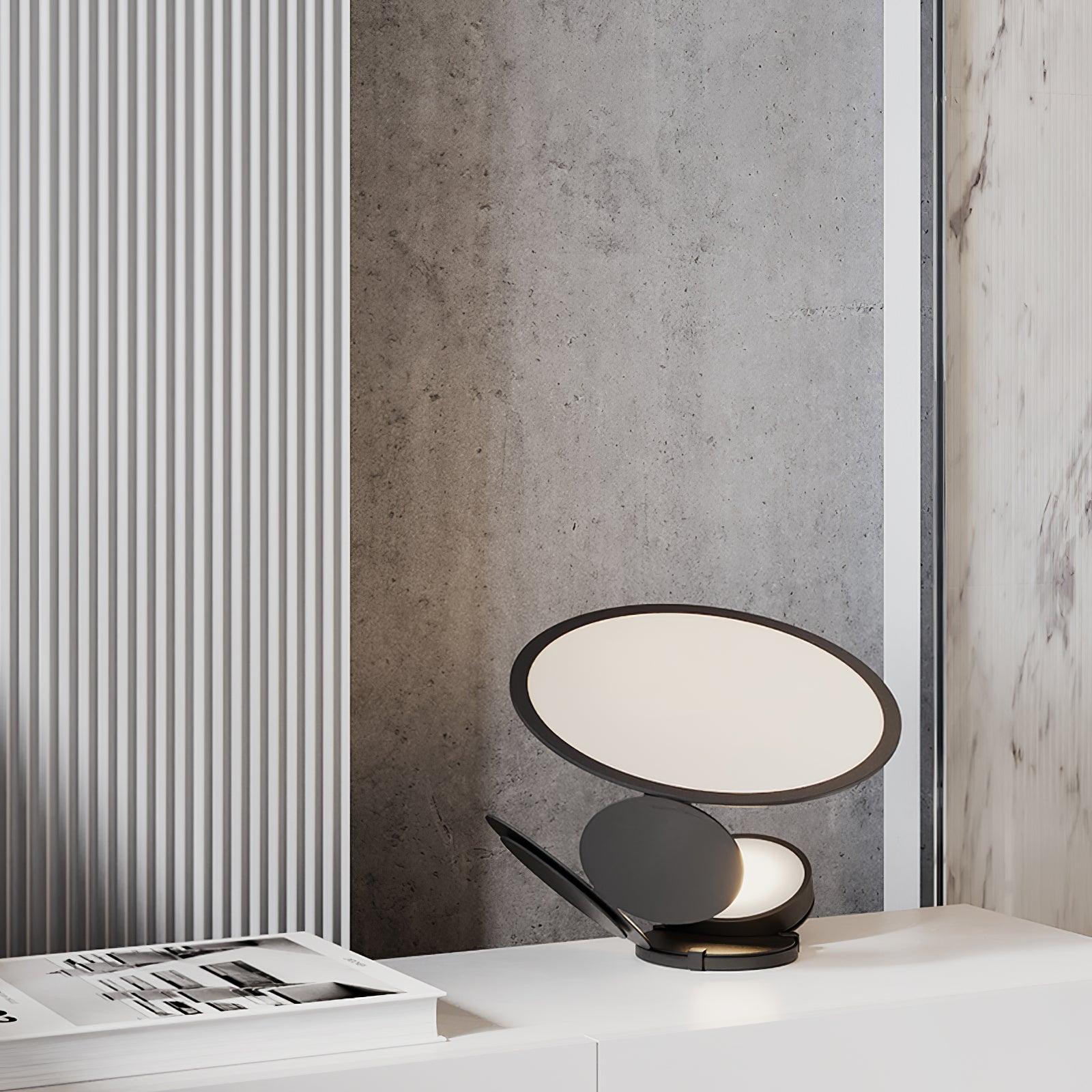 Modern LED Desk Lamp with Adjustable Brightness - Perfect for Reading, Studying, and Office Work