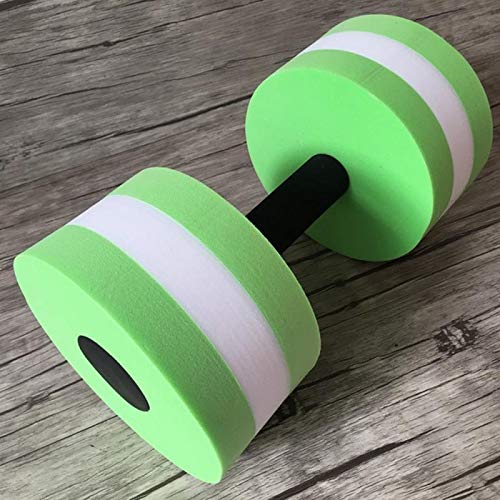 MMAXZ Floating Dumbbell for Pool Workouts - Water Foam Dumbbell Set for Aqua Aerobics, Swimming Fitness & Water Weight Training - Perfect for Home Pools, Gyms & Aquatic Exercise Classes