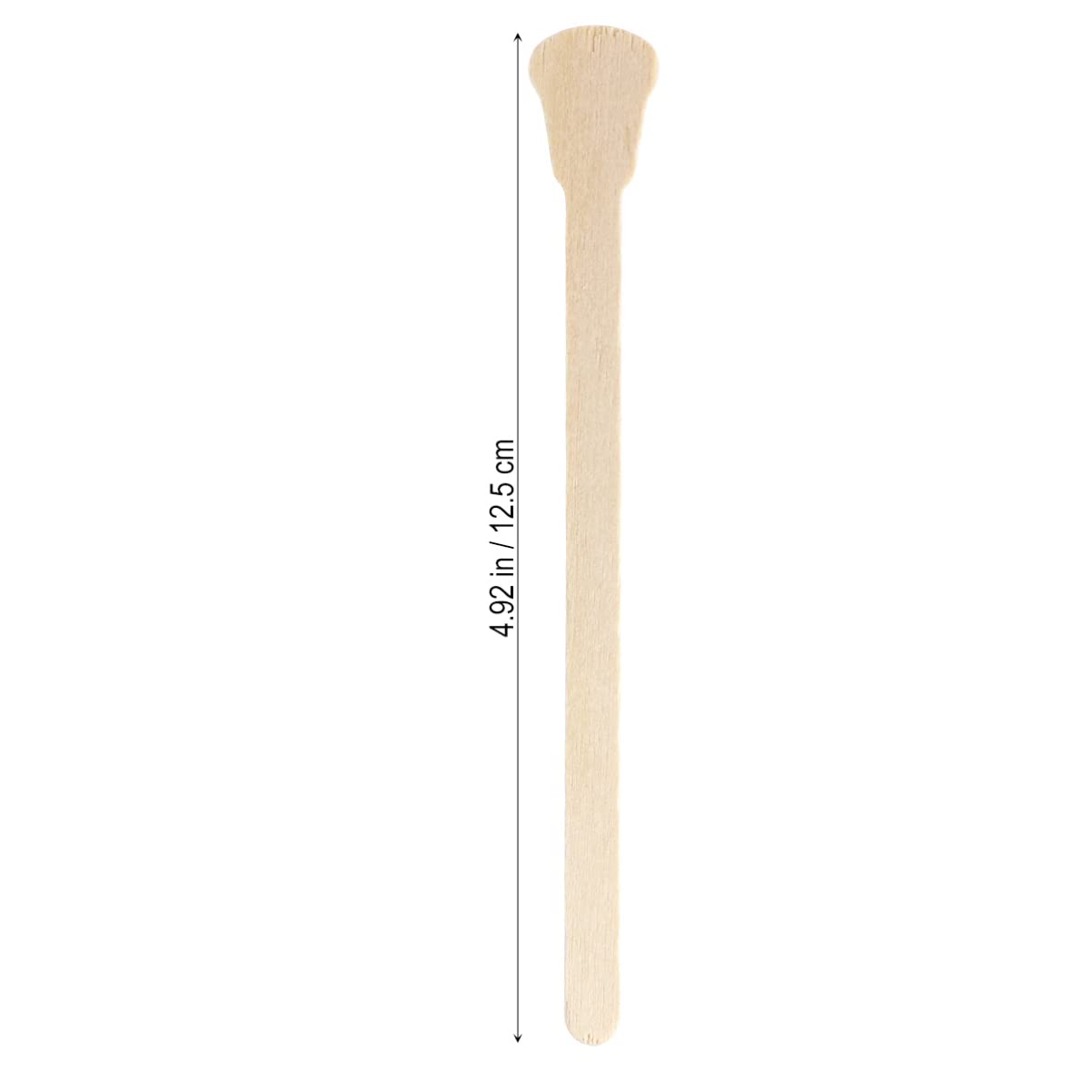 Angoily Wooden Waxing Spatula - Professional Ear & Body Waxing Sticks for Smooth Skin Care | Perfect for Home Waxing, Salon Use & DIY Beauty Treatments