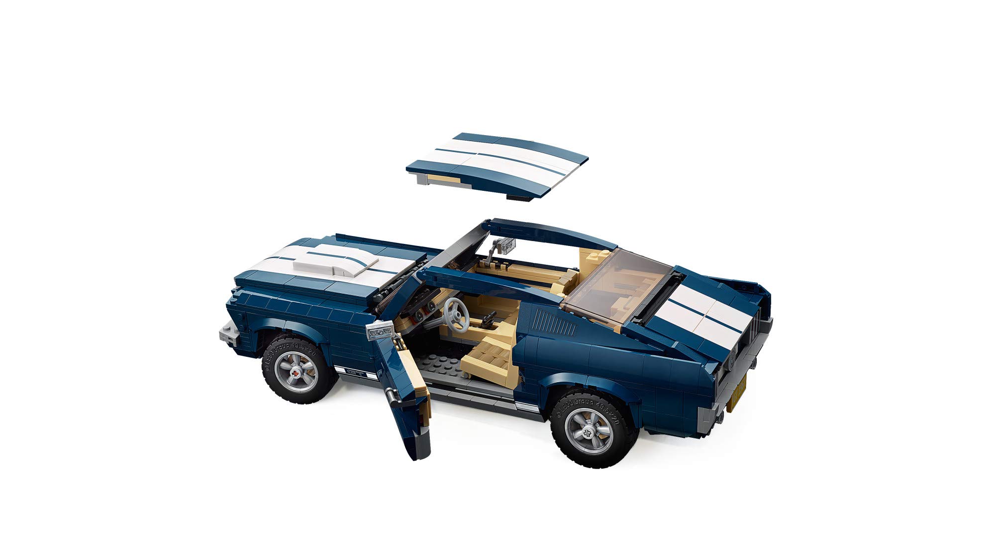 LEGO Creator Expert Ford Mustang 10265 Building Kit - 1471-Piece Collector's Model Car with Detailed Interior & V8 Engine | Perfect for Home Office Display, Gifts for Adults & Teens | Great for Car Enthusiasts & LEGO Fans