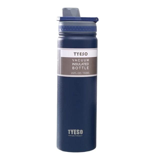 Stainless Steel Vacuum Insulated Water Bottle - Hot & Cold Thermo Flask for Travel, Office, School