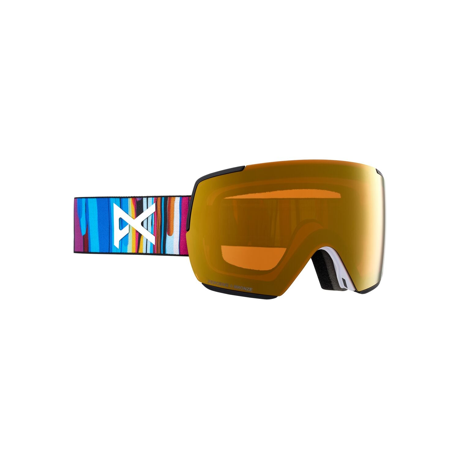 Anon M5S Goggles with Perceive Sunny Bronze Lens - Premium Snowboard & Ski Goggles for All-Weather Visibility on Slopes