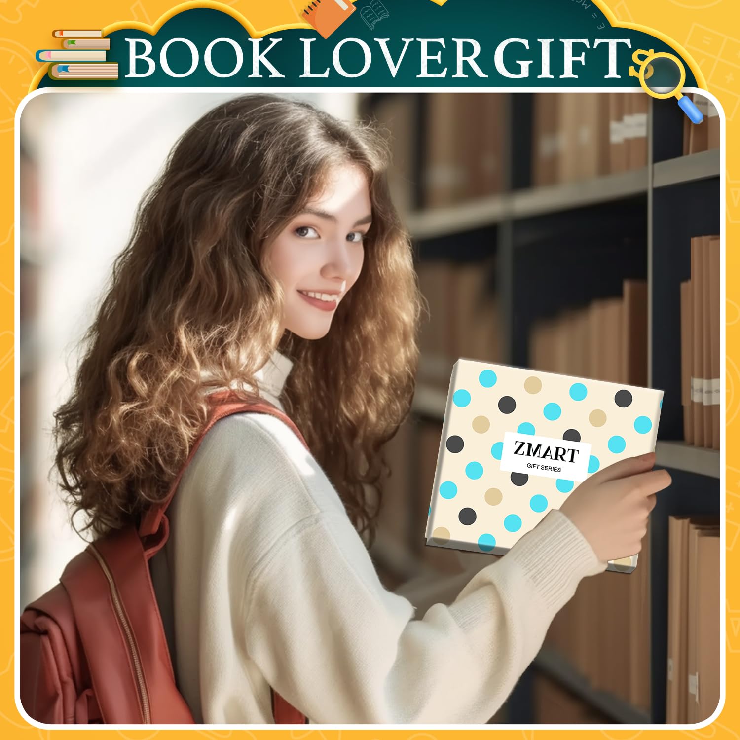Book Lover Gifts for Women - Funny Reading Socks for Female Students & Teen Girls - Perfect for Bookworms, Reading Enthusiasts & Cozy Reading Nights