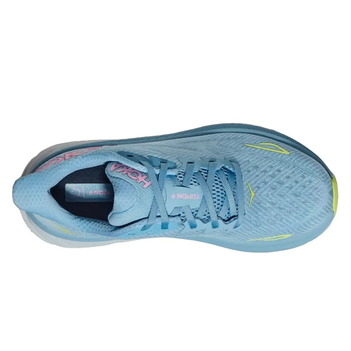 HOKA Clifton 9 Women's Running Shoes (Wide Width) - Lightweight Cushioned Sneakers for Road Running, Jogging & Everyday Comfort