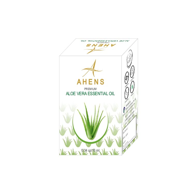 Pure Aloe Vera Essential Oil for Skin & Hair Care - Organic, Natural, Soothing & Hydrating - Perfect for Aromatherapy, Massage & DIY Beauty Products
