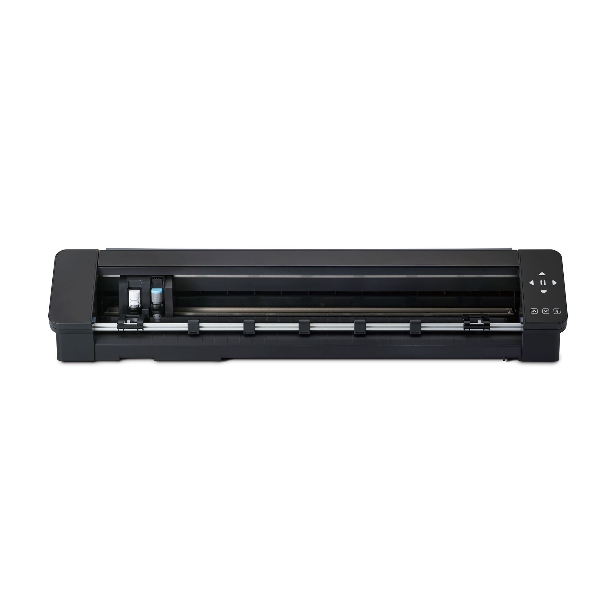 Silhouette Cameo PRO MK II Cutting Machine with 38 Oracal Vinyl Sheets, Siser HTV, Guides & 24 Pens - Perfect for DIY Crafts, Home Decor, and Personalized Gifts
