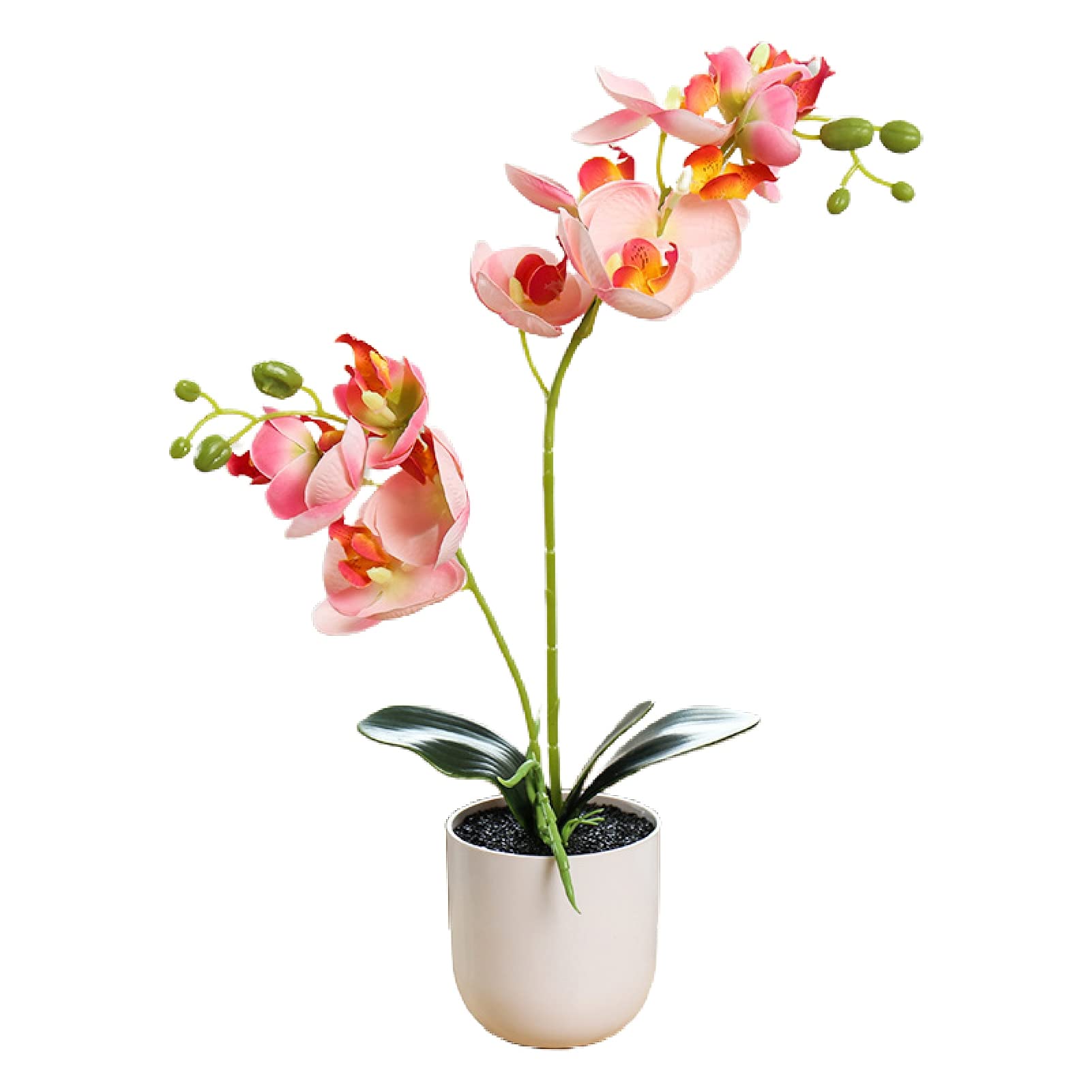Kasituny Artificial Potted Plants - Realistic Fake Flowers for Office & Home Decor, Easy Care No Withering, Bright Color Exquisite Fake Plants for Desk, Living Room, Wedding Centerpiece Decorations