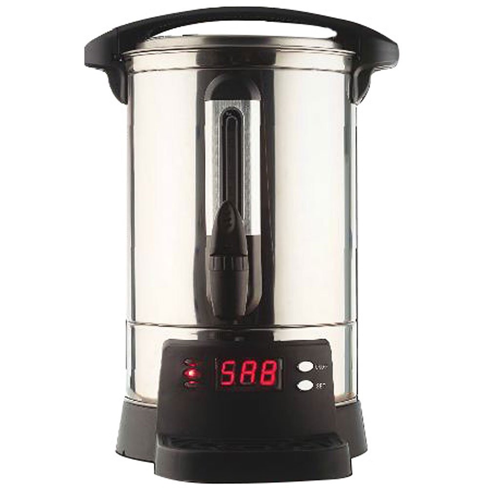 Premium Stainless Steel Hot Water Urn - 1 Gallon Capacity for Tea, Coffee & Catering Events
