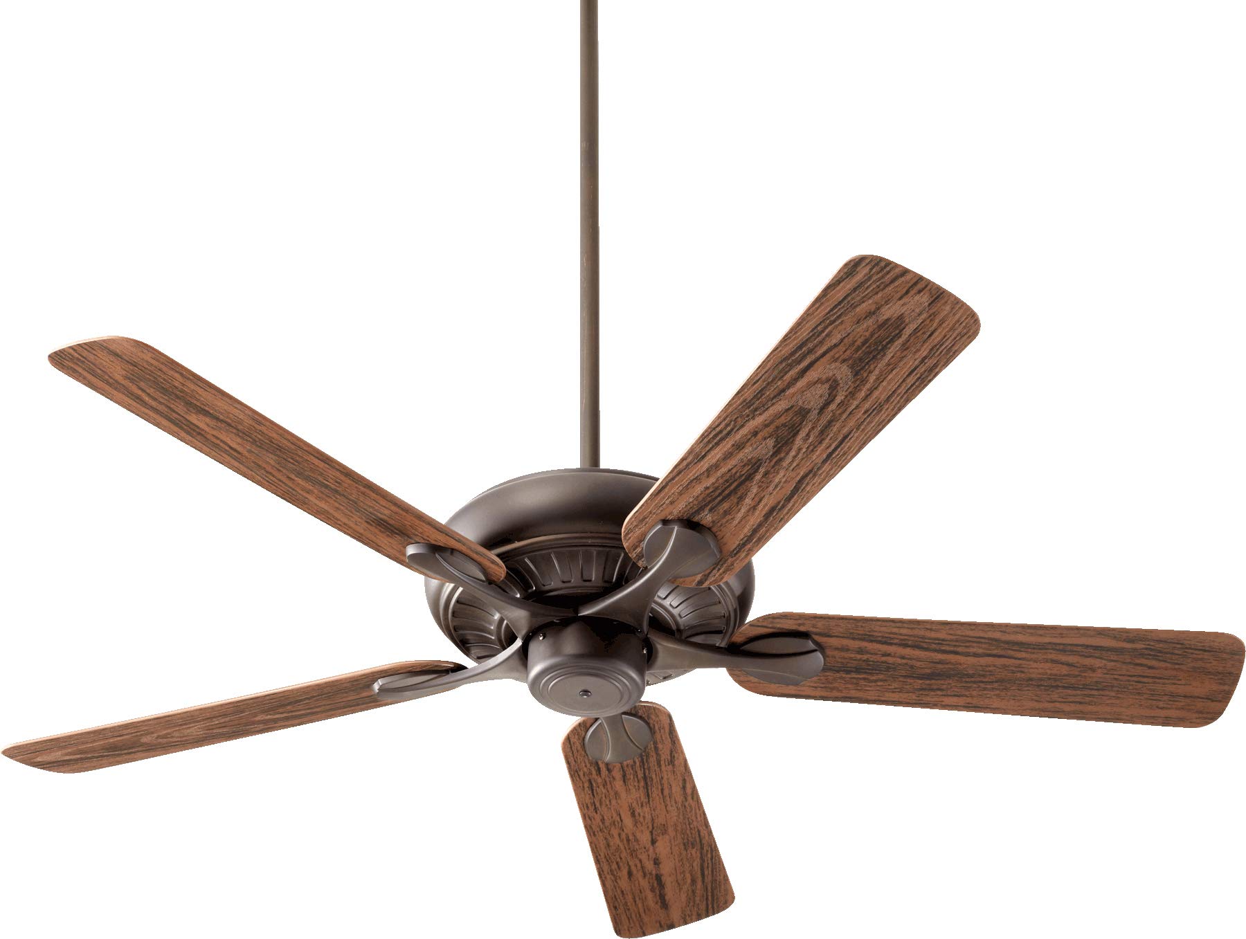 Quorum 191525-86 52-Inch Traditional Bronze Patio Ceiling Fan with Dark Finish - Outdoor Cooling for Porch, Deck & Backyard Relaxation