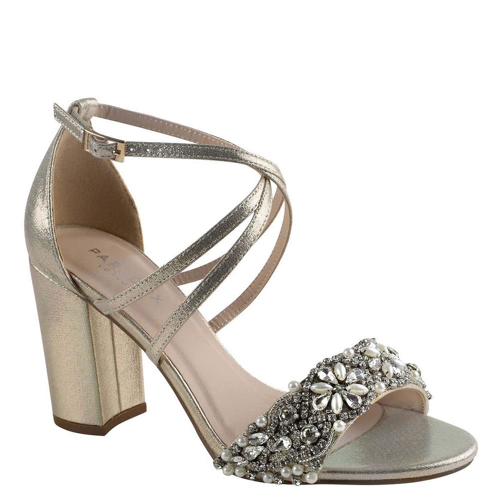 Paradox London Pink Women's Hira Heeled Sandals - Elegant High Heel Dress Shoes for Weddings, Parties & Evening Events