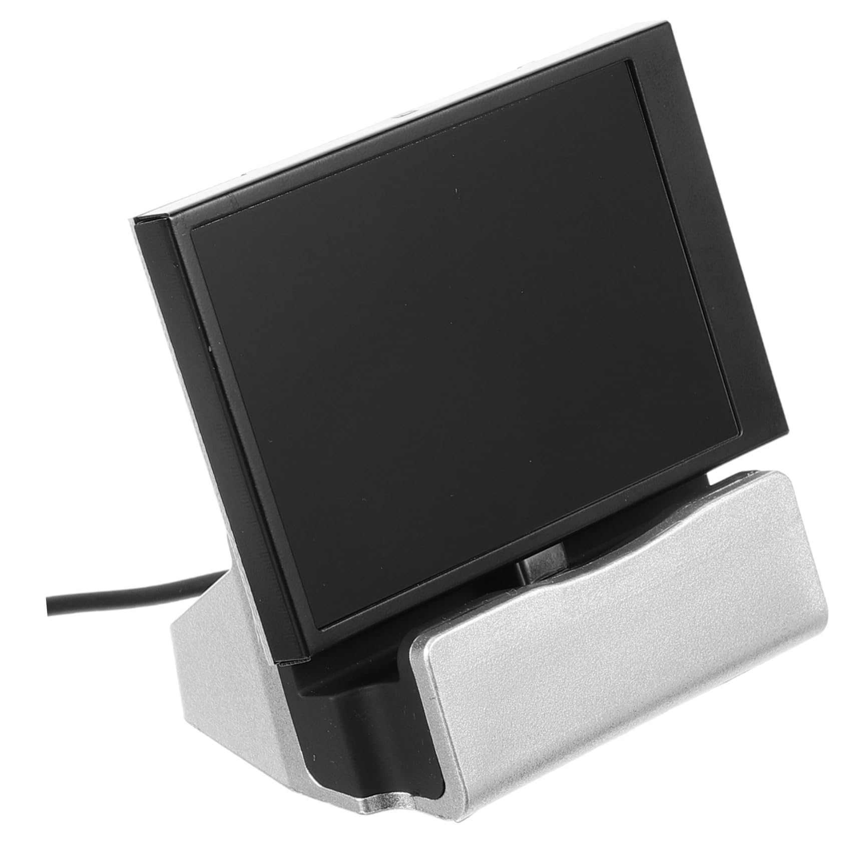 CAXUSD 360° Rotating PC Monitor - Secondary Screen with Temperature Display & Sensor Panel for Real-Time Data Monitoring | Perfect for Gaming, Streaming & Workstations
