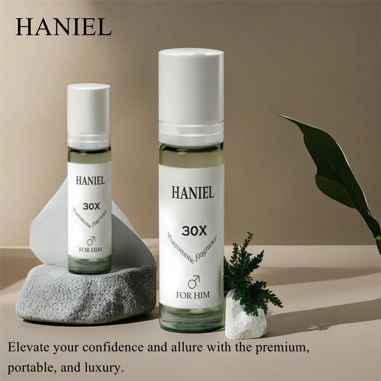 Haniel Cologne for Men - Aromatic Aquatic Fragrance with Irresistible Charm | Long-Lasting Scent to Attract & Captivate | Perfect for Date Night, Office & Special Occasions