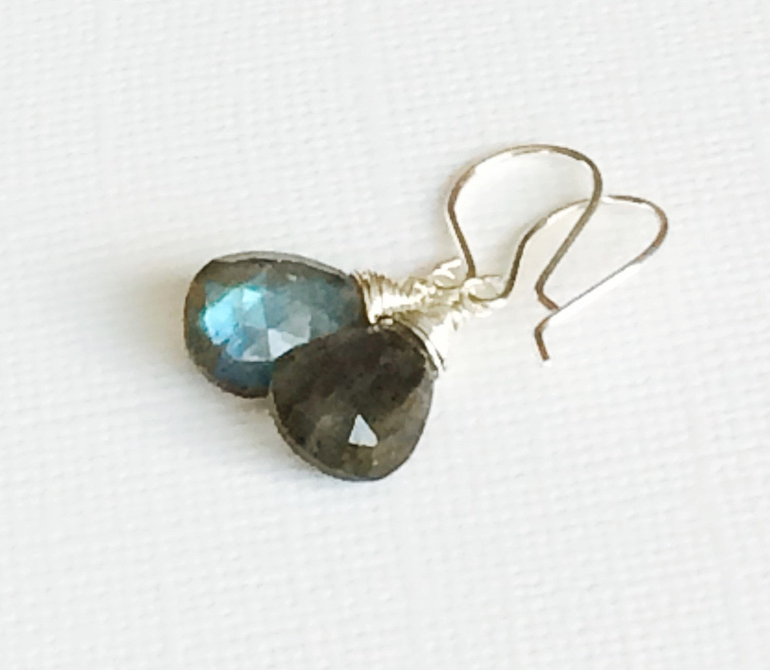 Labradorite Earrings for Women - Nalani Dangle Earrings (E198) | Elegant Boho Jewelry for Parties, Weddings & Everyday Wear
