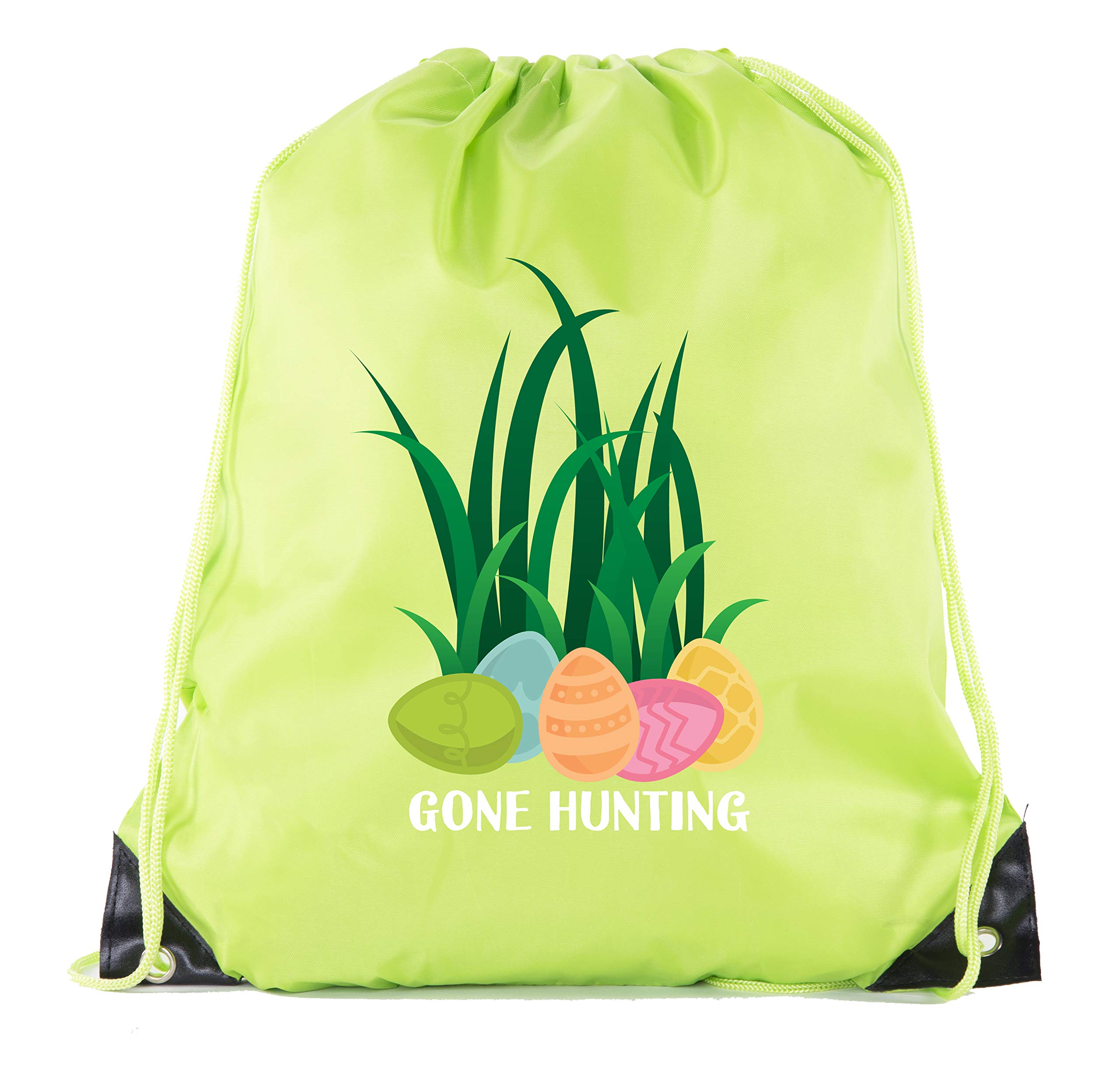 Easter Basket Bags - Bulk Drawstring Backpacks for Easter Party Favors & Goodie Bags - Perfect for Easter Egg Hunts, Classroom Treats & Spring Celebrations