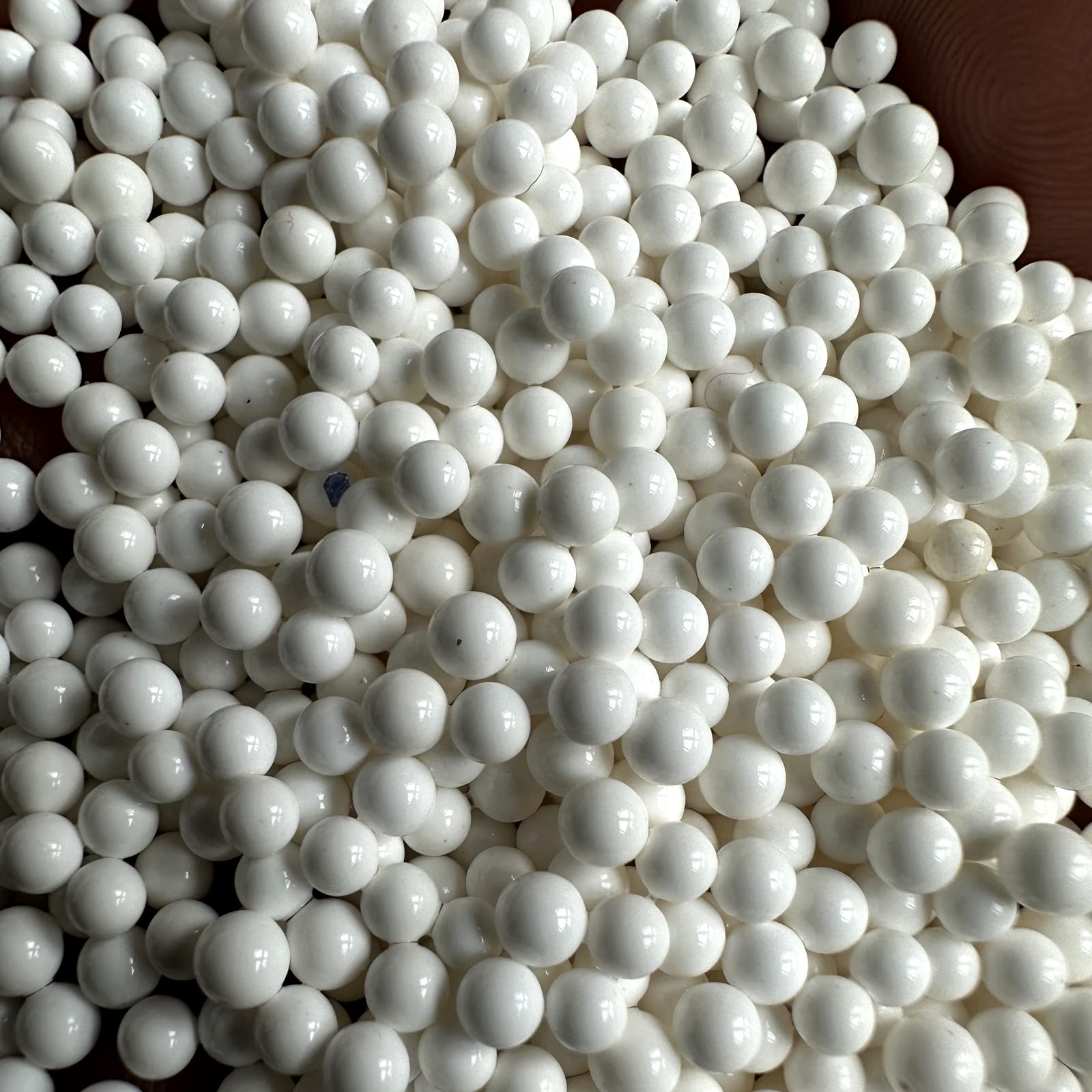 1.5 lb Ceramic Tumbling Media - Premium Polishing Beads for Rock Tumbling, Jewelry Making & Metal Finishing - Step 4 Final Polishing Filler - Perfect for Lapidary, DIY Crafts & Stone Polishing Projects