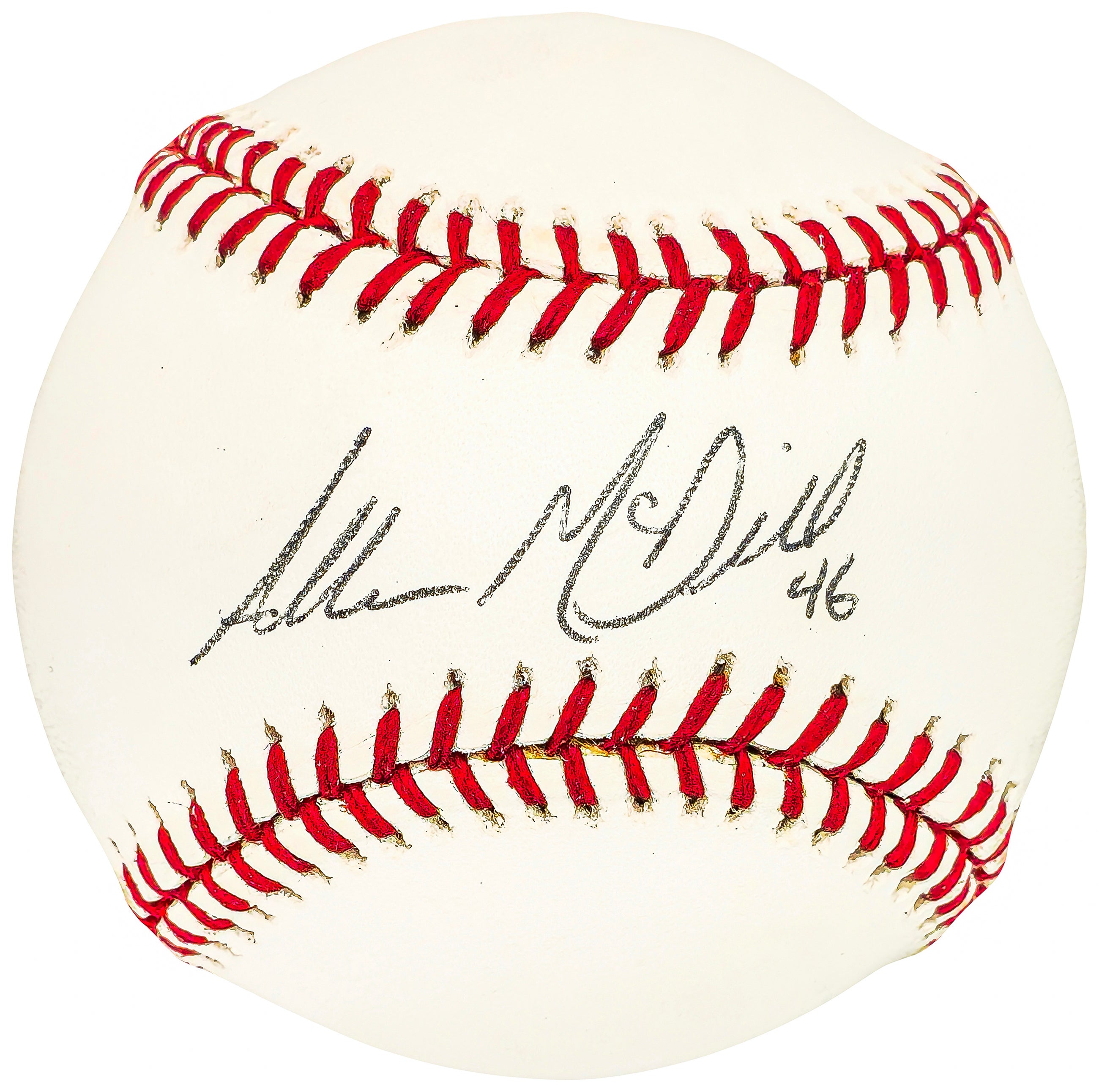 Allen McDill Autographed Official MLB Baseball - Boston Red Sox - Beckett BAS Certified (QR #BH041000) - Perfect for Collectors, Fans & Sports Memorabilia Displays