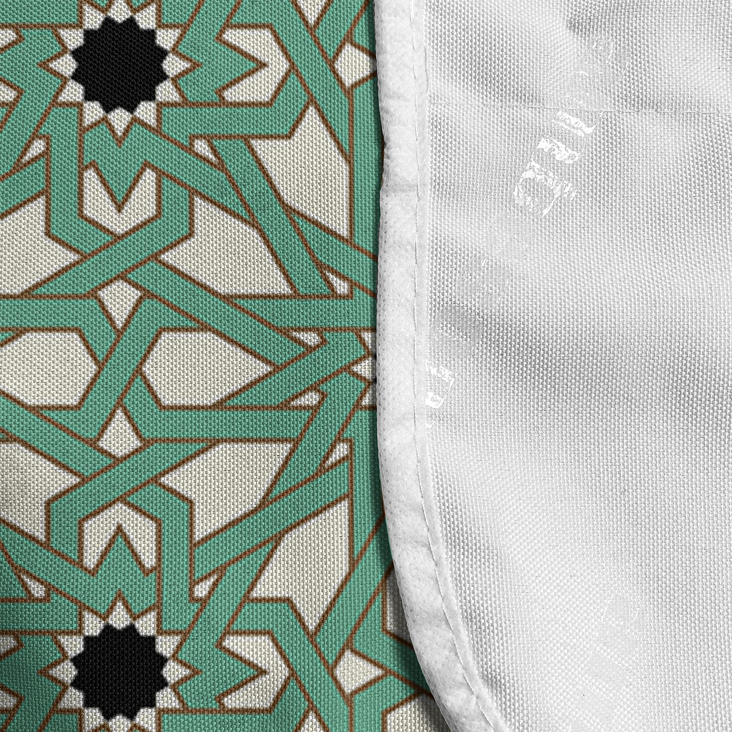 Ambesonne Moroccan Microwave Cover - Waterproof Kitchen Organizer with Pockets, 36