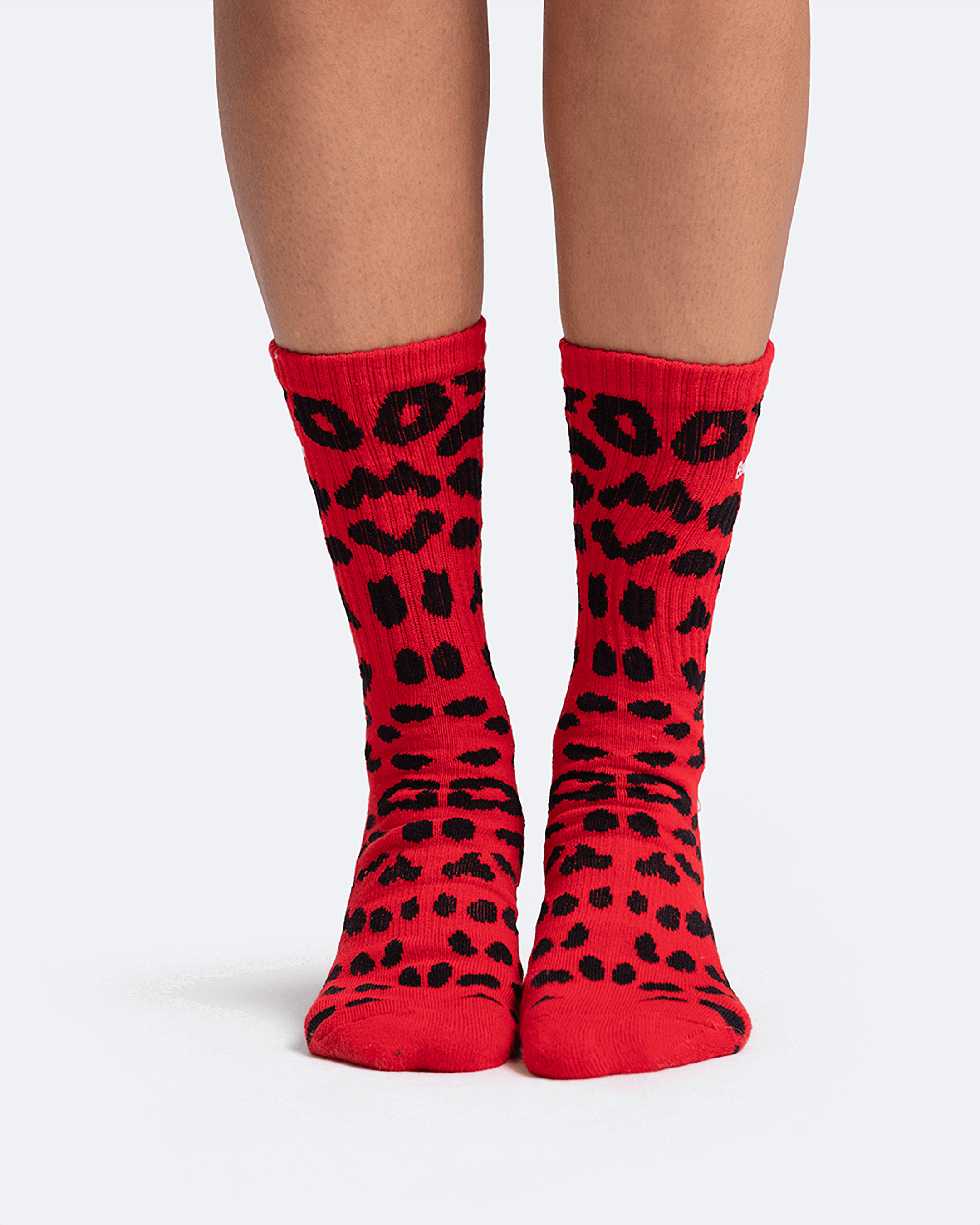Leopard Print Cotton Socks for Women - Soft & Comfortable Casual Ankle Socks - Perfect for Everyday Wear, Workouts, and Lounge
