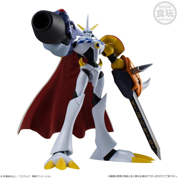 Bandai Digimon Adventure Omegamon Omnimon Shodo Vol. 3 Action Figure - Anime Collectible Toy for Kids & Adults - Perfect for Display, Gifts, and Digimon Fans
