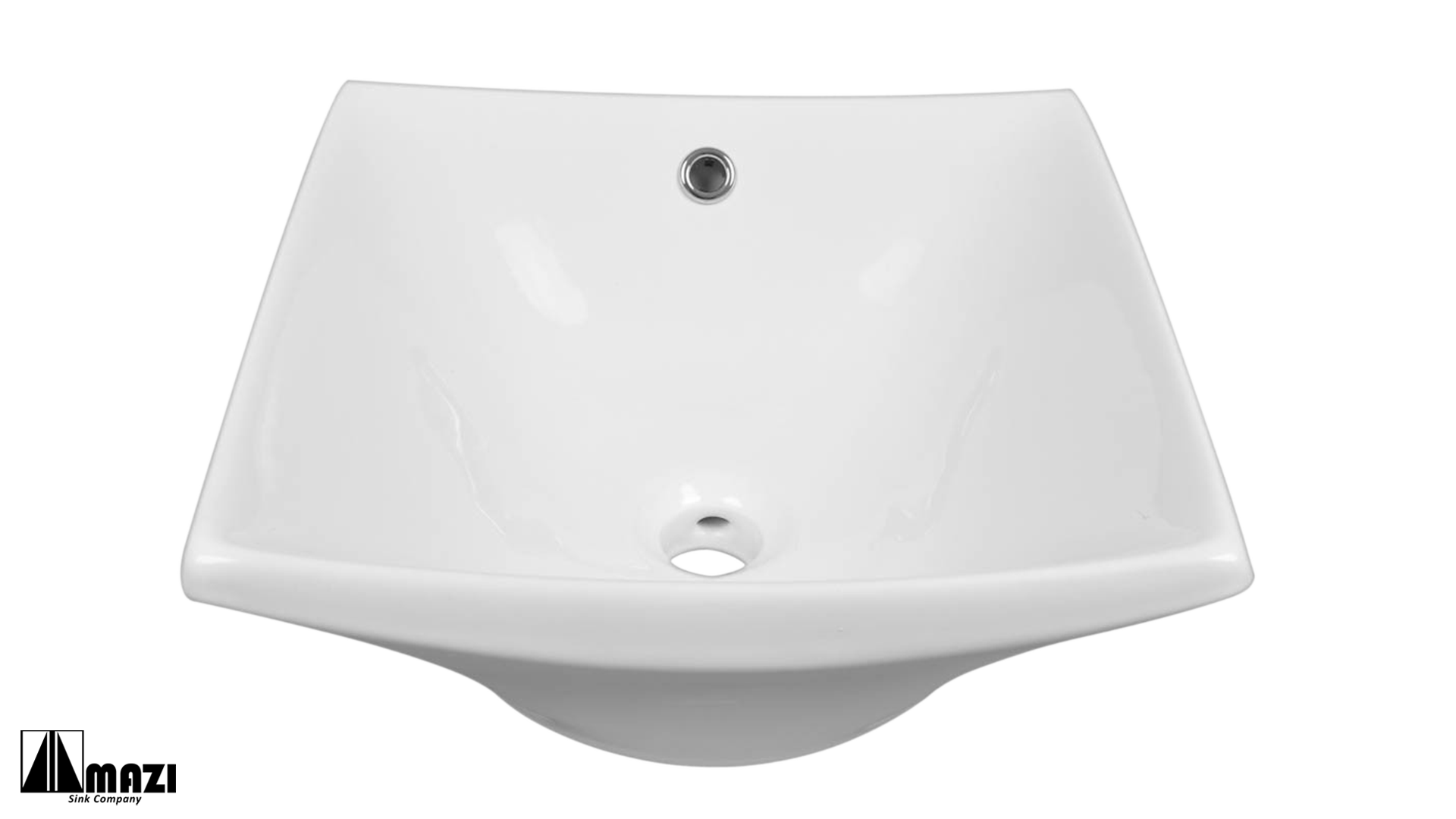 Ceramic Vessel Bathroom Sink - Modern Round Above Counter Basin for Vanity - Perfect for Bathroom, Powder Room & Guest Washroom Decor