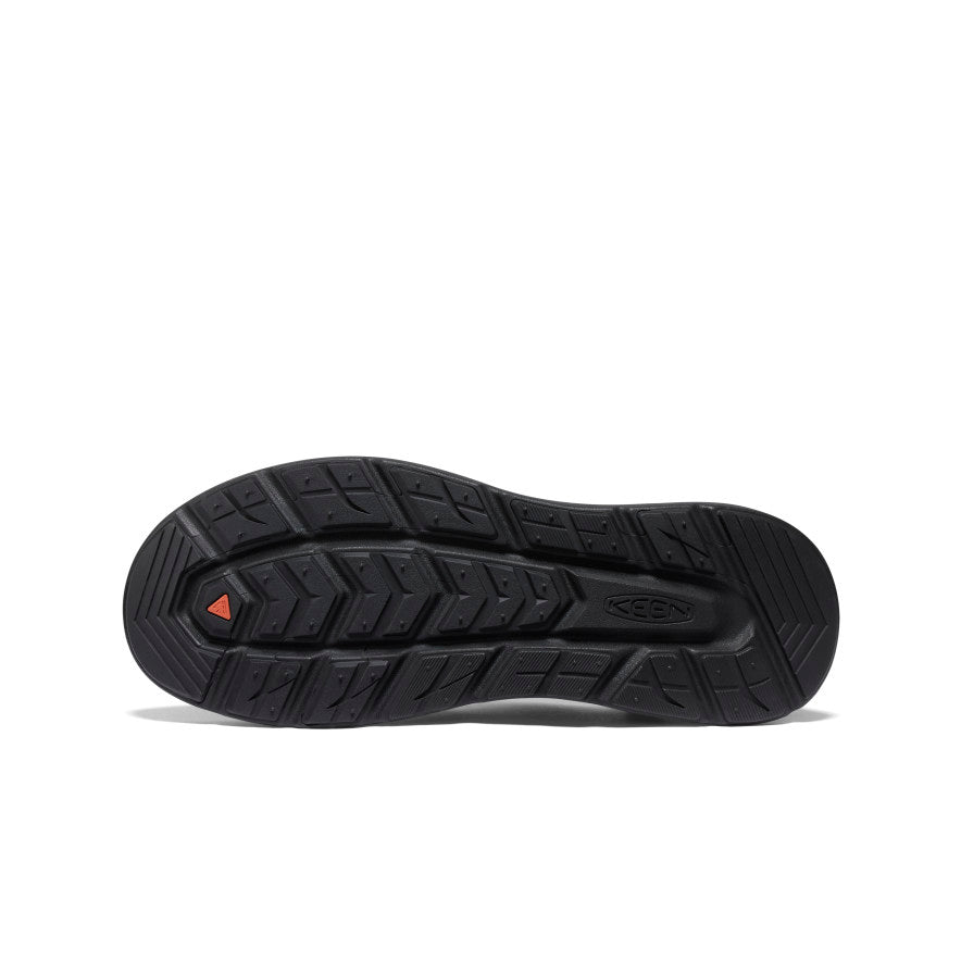 Men's WK450 Comfortable Walking Sandals - Black/Black | Lightweight & Supportive for Hiking, Travel & Outdoor Activities