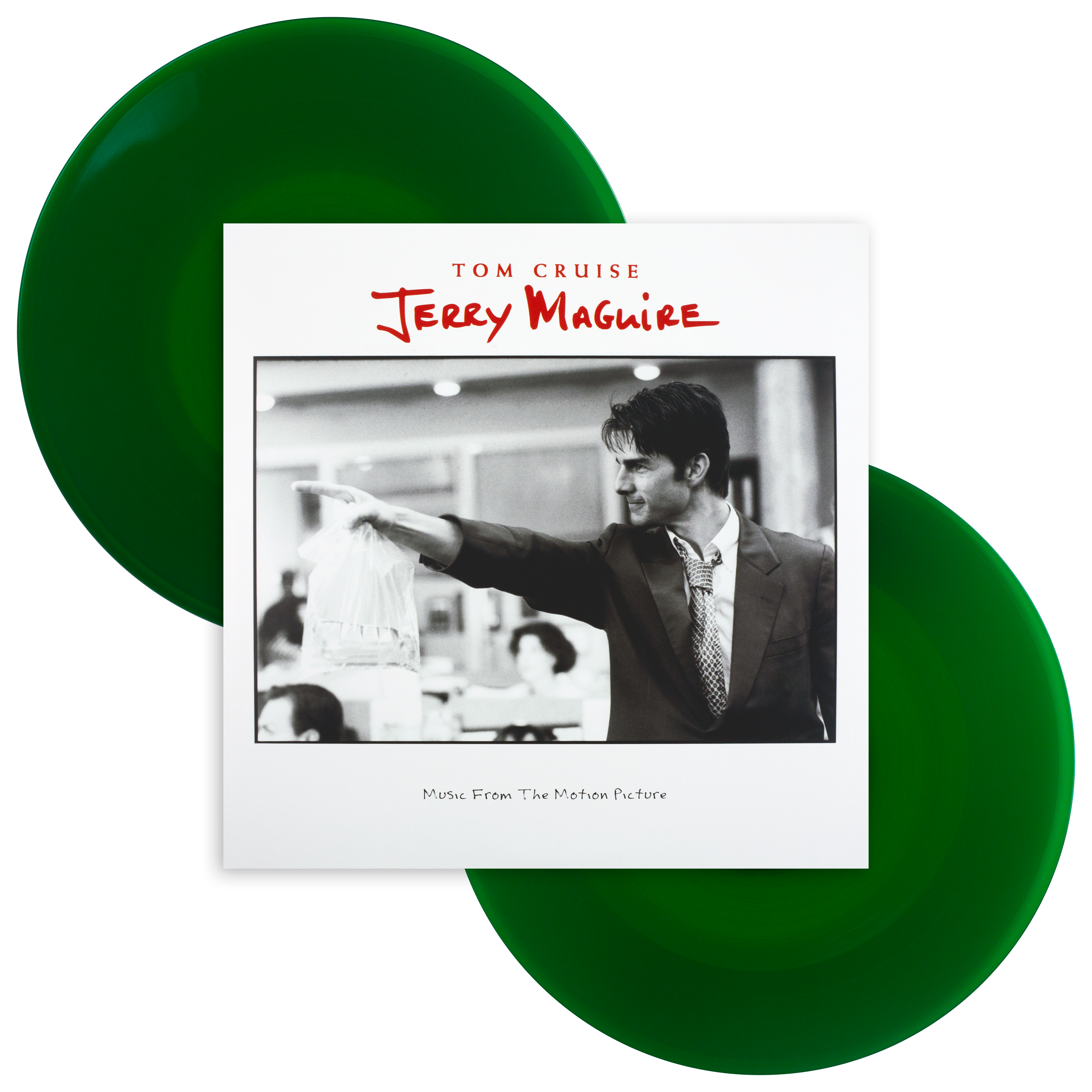 Jerry Maguire Original Motion Picture Soundtrack 2XLP Vinyl Record - Perfect for Movie Lovers & Vinyl Collectors