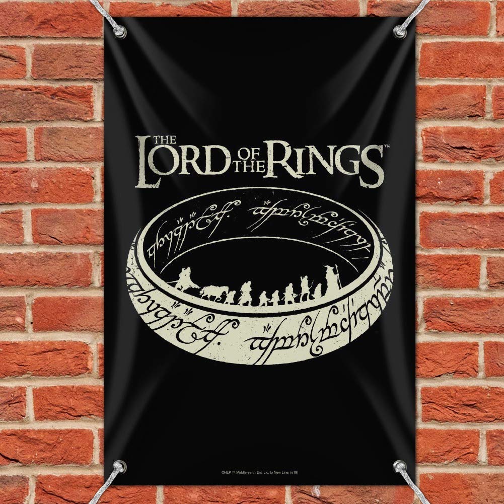 The Lord of The Rings The Journey Home Business Office Sign - Premium Wall Art for Home & Office Decor - Perfect for Fantasy Fans, Workspaces & Gift Giving