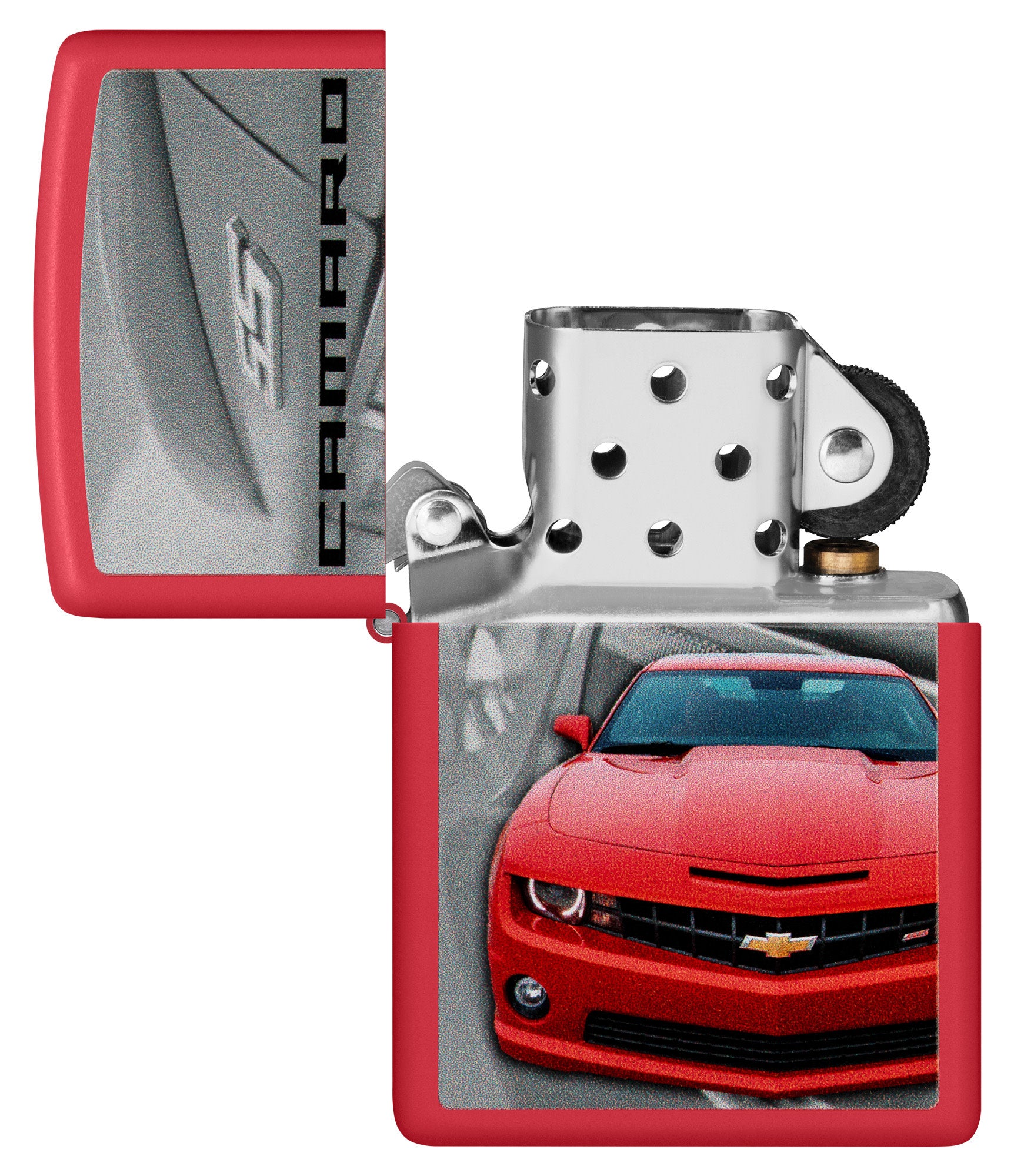 Chevrolet Camaro Red Matte Design - Custom Color Vinyl Wrap for Cars - Perfect for Car Shows, Racing Events & Personalization