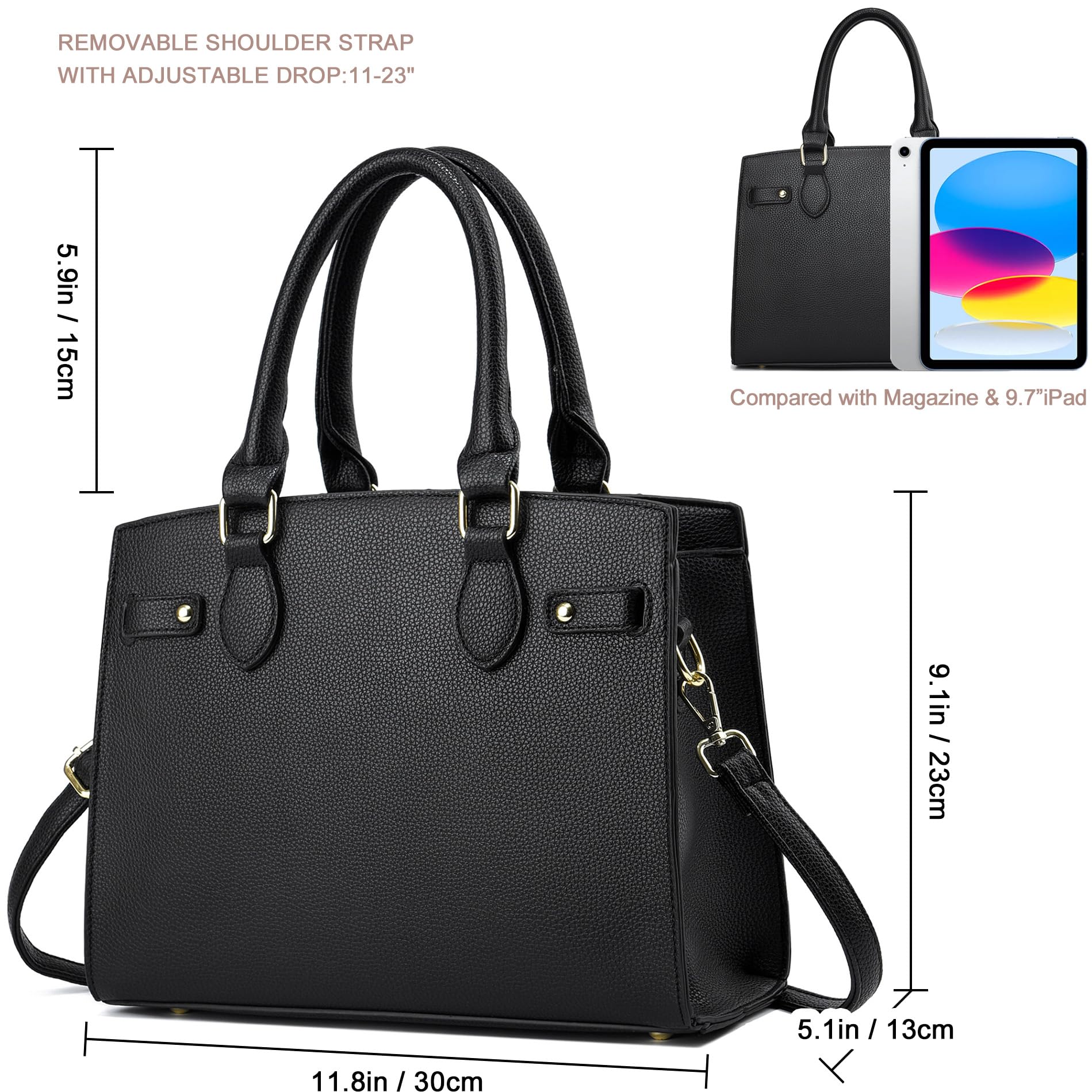 Stylish Women's Purses & Handbags - Fashion Satchel, Top Handle & Shoulder Tote Bags for Everyday Use, Work & Special Occasions