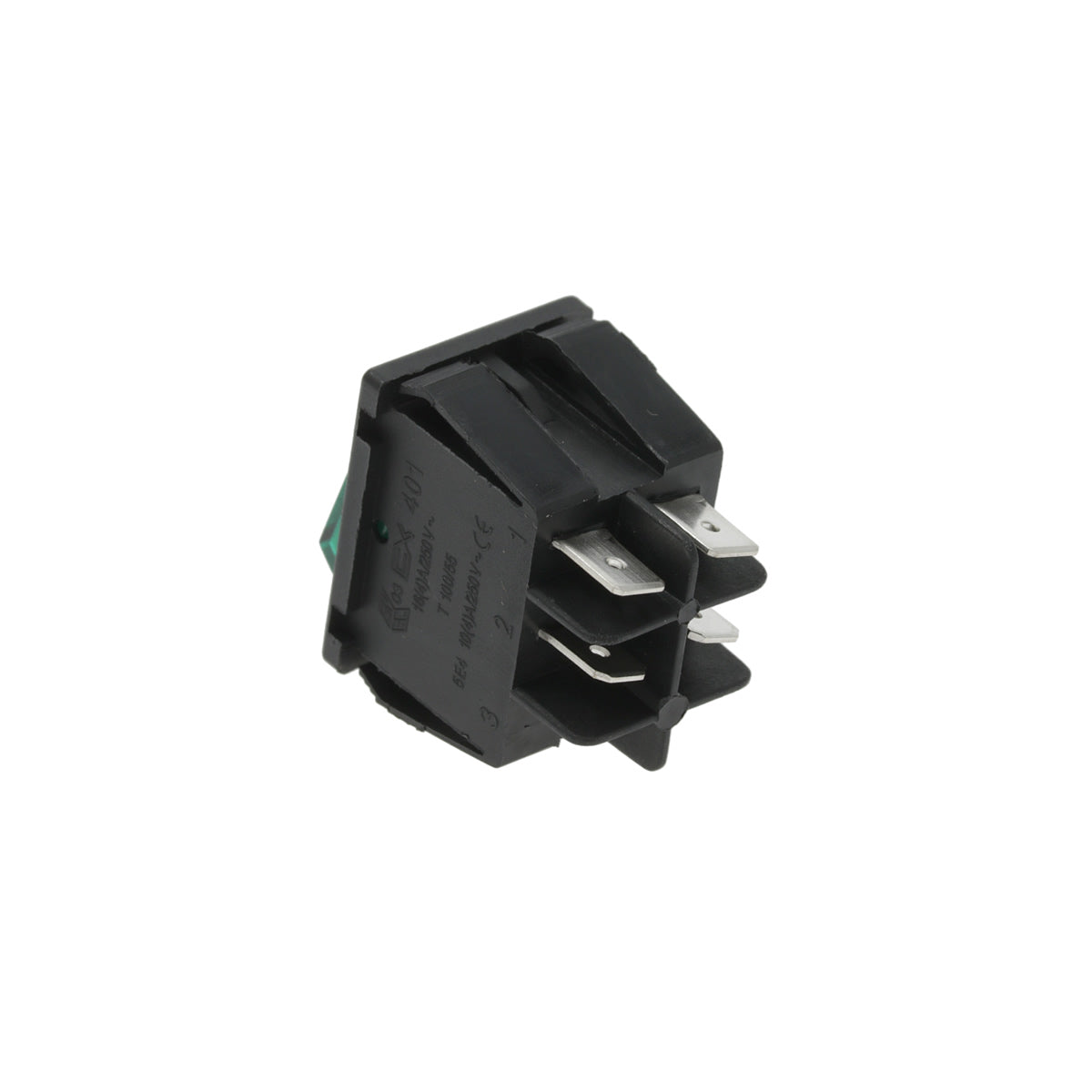 16A Green Rocker Switch - Heavy Duty Electrical Toggle for Appliances, Machinery & DIY Projects - Perfect for Home, Office & Industrial Use