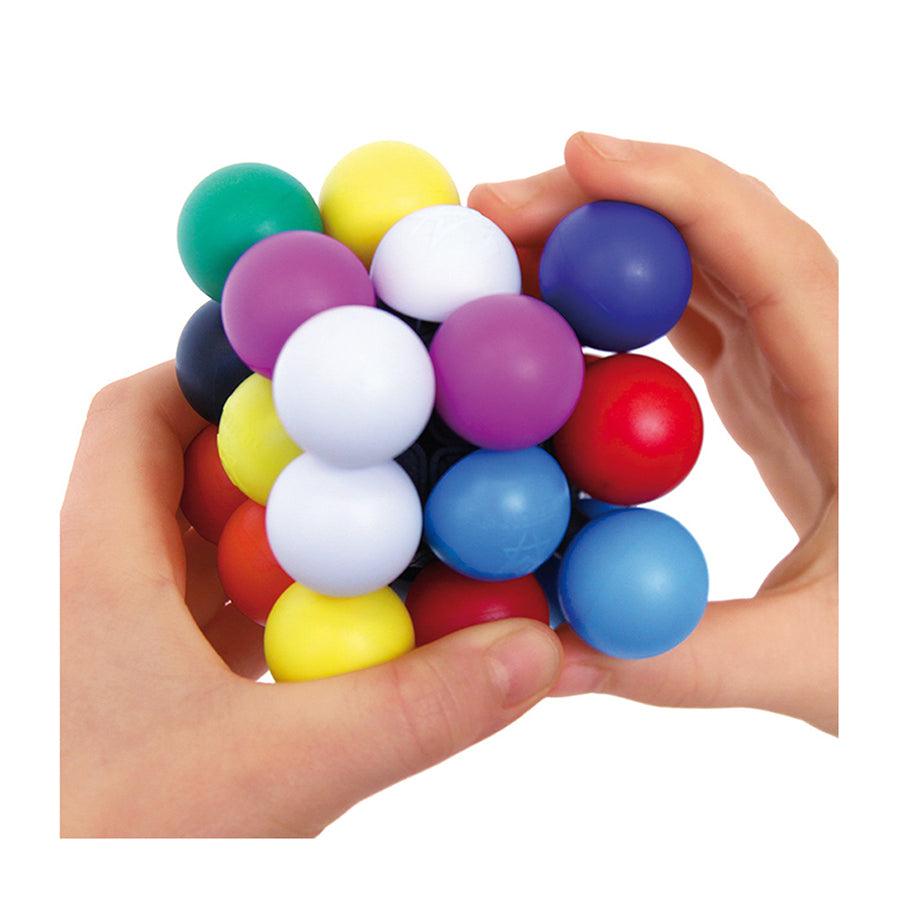 Meffert's Molecule Puzzle Cube - 3D Brain Teaser & STEM Educational Toy for Kids & Adults - Perfect for Stress Relief, Classroom Learning & Family Game Night