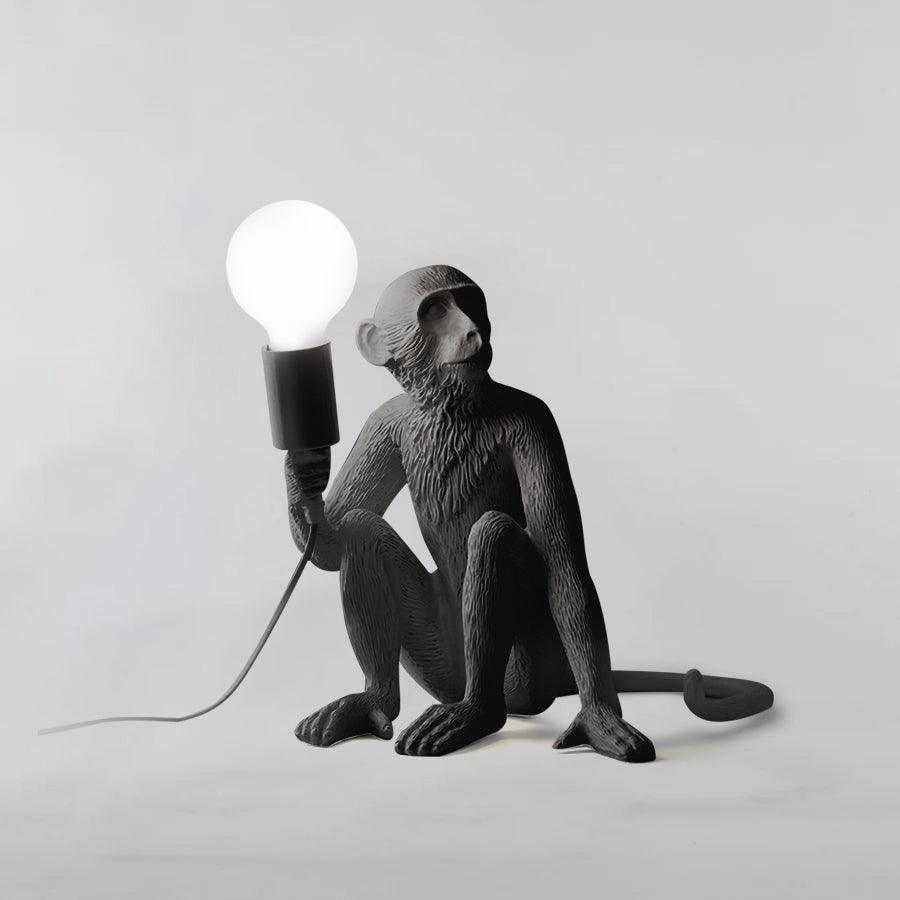 Cute Monkey Table Lamp - LED Night Light for Kids Room, Nursery Decor & Bedside Reading - Perfect for Bedrooms, Playrooms & Gift Ideas