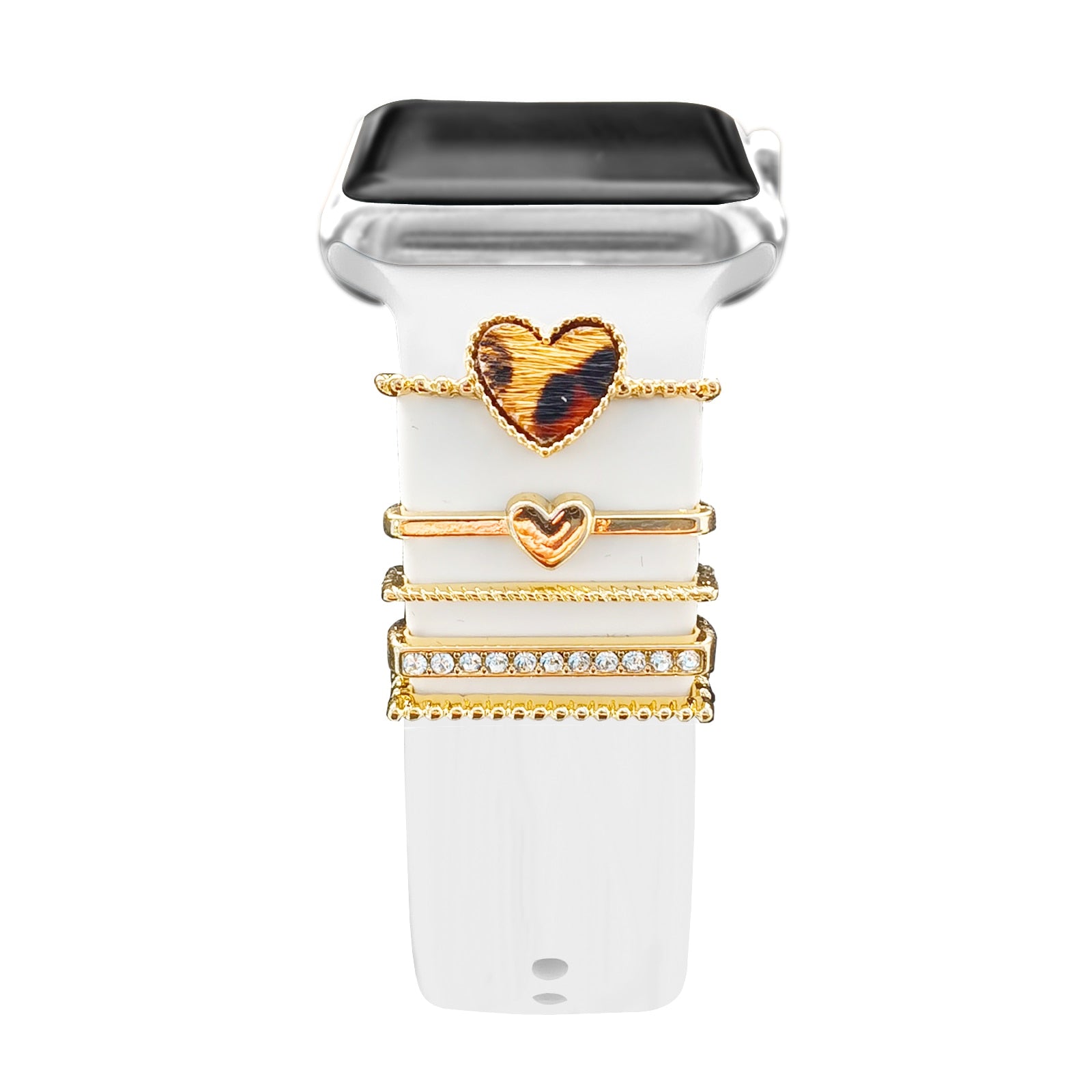 Elegant Watch Band Jewelry Charms - Stylish Decorative Accessories for Apple Watch, Fitbit & More | Perfect for Gifts, Parties & Everyday Wear