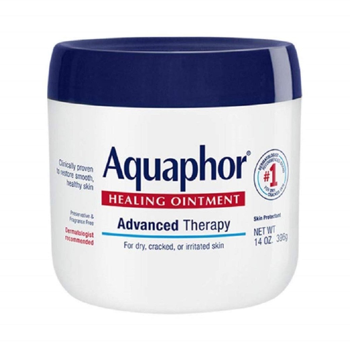 Aquaphor Advanced Therapy Healing Ointment - Skin Protectant for Dry, Cracked Skin | Ideal for Eczema, Diaper Rash & Minor Wounds | Perfect for Daily Moisturizing & Healing Care