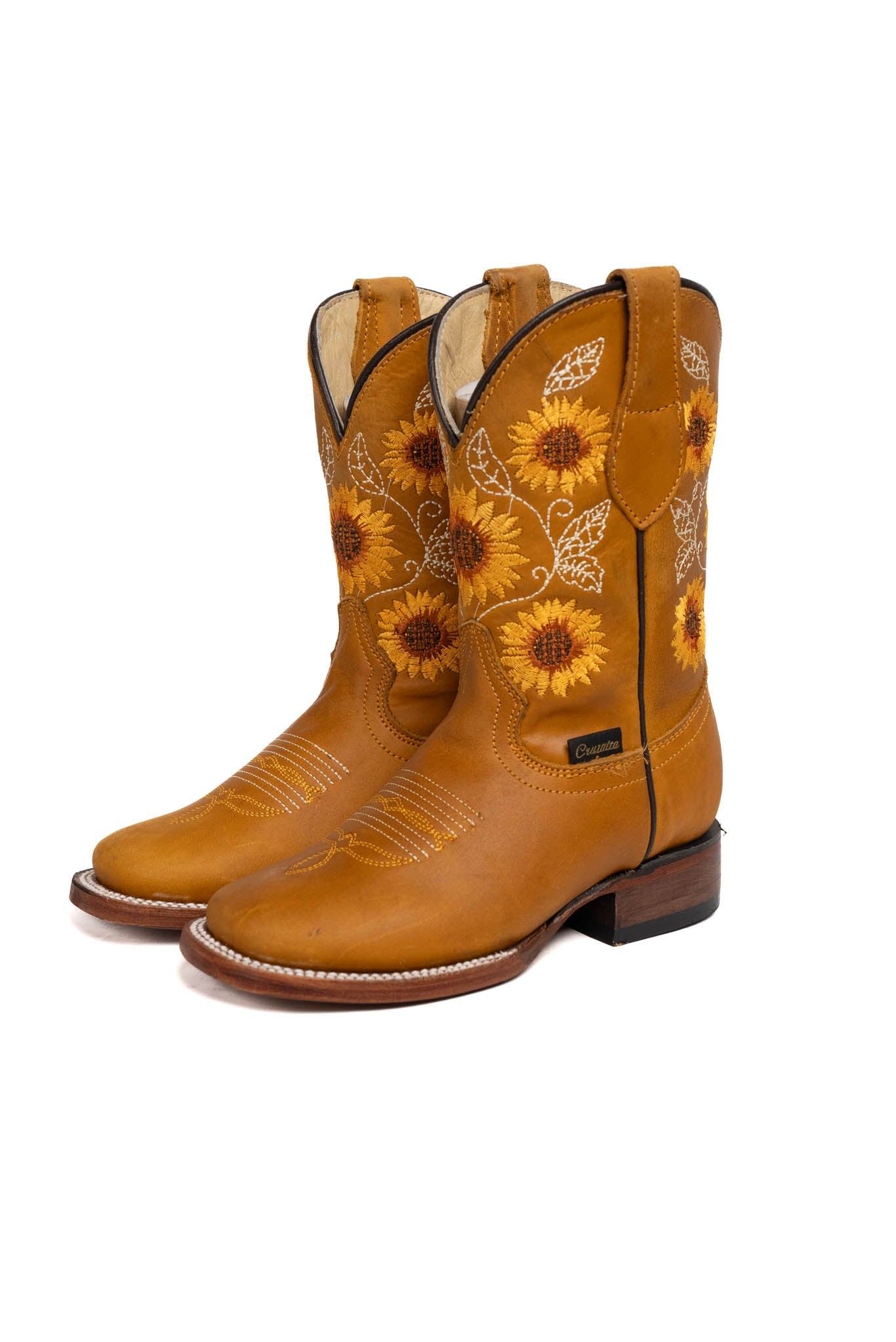 Little Girasoles Crazy Miel Square Toe Boots for Women - Comfortable Chunky Heel Ankle Booties | Perfect for Fall, Winter & Casual Outfits