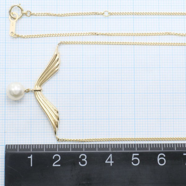 18K Yellow Gold Pearl Necklace for Women - Elegant Luxury Jewelry Gift for Birthday, Anniversary & Wedding | Perfect for Formal Events & Special Occasions