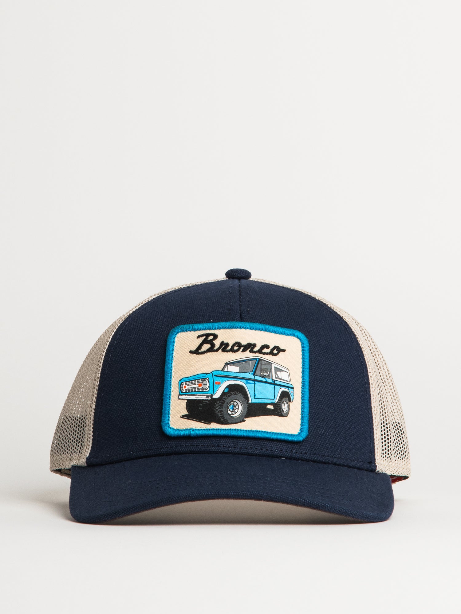 American Needle Valin Bronco Trucker Hat - Adjustable Snapback for Men & Women - Perfect for Outdoor Activities, Sports, and Casual Wear
