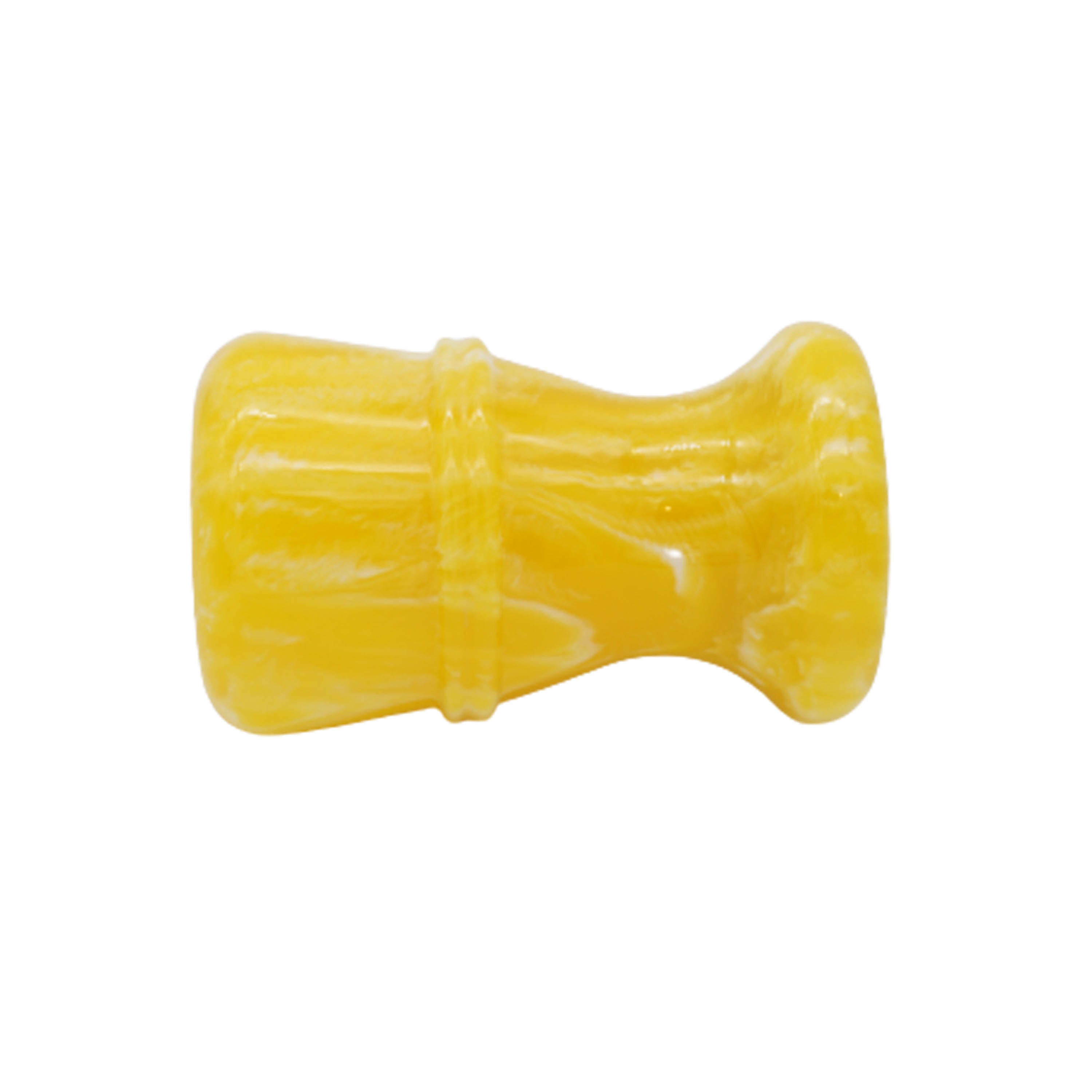 Premium Lemon Drop Handcrafted Shaving Brush Handle - Fits 24mm & 26mm Knots - Perfect for Wet Shaving & Grooming Gifts - Ideal for Barbershops, Home Use & Travel Kits